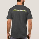 Misfit Blauwe Knuffel Konijn T-Shirt (Achterkant)