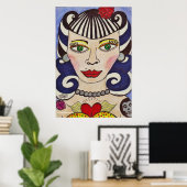 "Misfit Doll" Poster (Thuiskantoor)