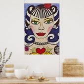 "Misfit Doll" Poster (Keuken)