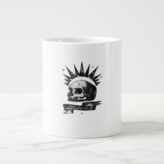 Misfit Skull Creative Character Art Style  Grote Koffiekop (Voorkant)