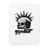 Misfit Skull Creative Character Art Style  Magneet (Verticaal)