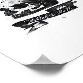 Misfit Skull Creative Character Art Style  Poster (Hoek)