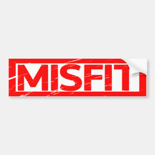 Misfit Stamp Bumpersticker