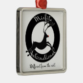 Misfits International Metalen Ornament (Rechts)