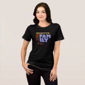 Misfits Make Family Donkere T-shirt (Voorkant volledig)
