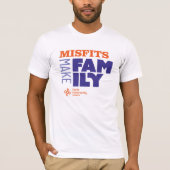 Misfits Make Family Light T-shirt (Voorkant)