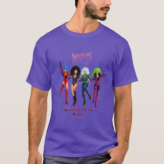 Misfits Welcome to the Jungle T-shirt (Voorkant)
