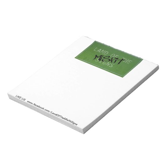 Misgeschikte Notitieblokken (Linkerzijde)