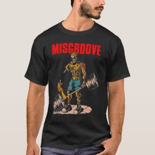 Misgroove Gym Gewichtheffen Bodybuilding Fitness W T-shirt