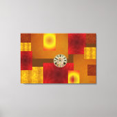 Mish Mosh Tick Tock Stretched Canvas Afdrukken (Voorkant)