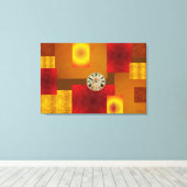 Mish Mosh Tick Tock Stretched Canvas Afdrukken (Insitu (Houten vloer))