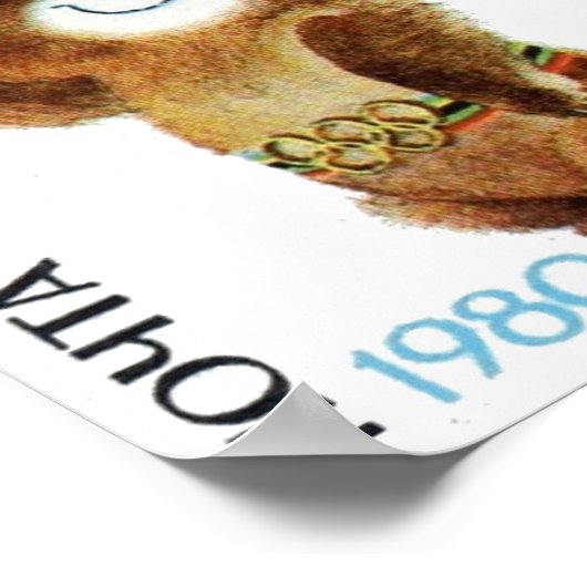 Misha het Beer Poster (Hoek)