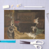 Mishandeling door Henriette Ronner-Knip Tissuepapier (Craft)