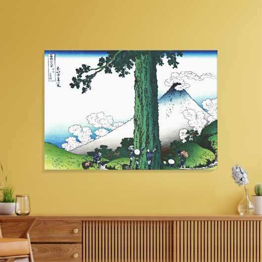 Mishima Pass in de provincie Kai Canvas Afdruk (Insitu (Woonkamer))