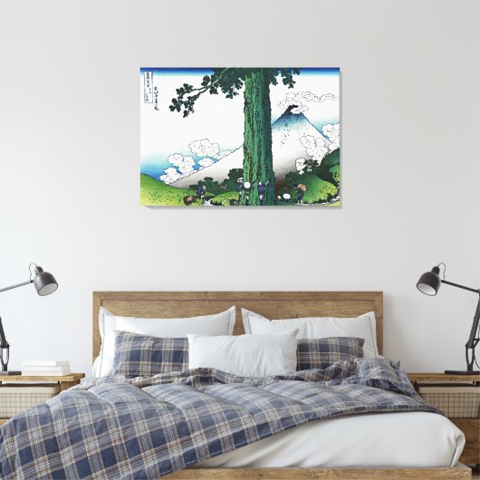 Mishima Pass in de provincie Kai Canvas Afdruk (Insitu (Slaapkamer))