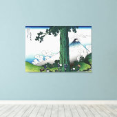 Mishima Pass in de provincie Kai Canvas Afdruk (Insitu (Houten vloer))
