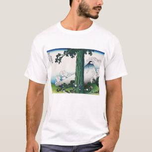 Mishima Pass in de provincie Kai T-shirt
