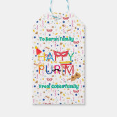 Mishloah manut gepersonaliseerd cadeaulabel (Voorkant)