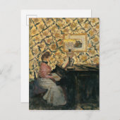 Misia op de Piano Briefkaart (Voorkant / Achterkant)