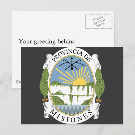 misiones, Argentinië Briefkaart (Voorkant / Achterkant)