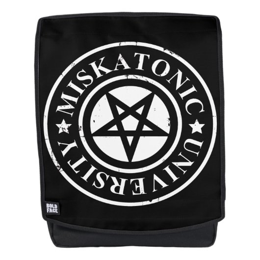 Miskatonic U Rugtassen (Voorkant)