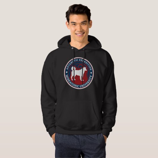 Miskatonic University Antarctic Expedition Hoodie (Voorkant volledig)