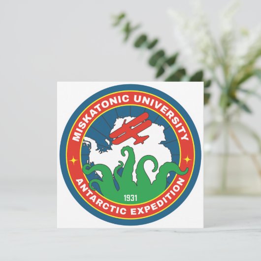 Miskatonic University Antarctic Expedition Kaart (Staand voorkant)