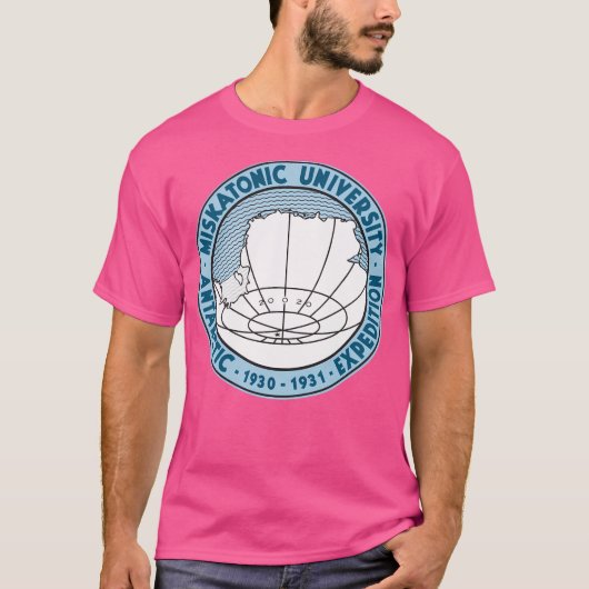Miskatonic University Antarctic Expedition Logo T-shirt (Voorkant)