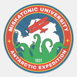 Miskatonic University Antarctic Expedition Ronde Sticker