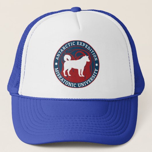 Miskatonic University Antarctic Expedition Trucker Pet (Voorkant)
