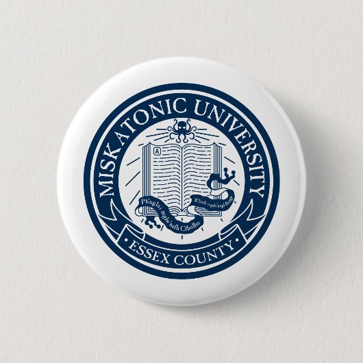 Miskatonic University Button (Voorkant)