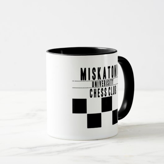 Miskatonic University Chess Club Mok (Voorkant rechts)