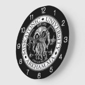 Miskatonic University CTHULHU HP LOVECRAFT CLOCK Grote Klok (Hoek)