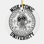 Miskatonic University CTHULHU HP LOVECRAFT Keramisch Ornament (Voorkant)
