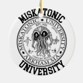 Miskatonic University CTHULHU HP LOVECRAFT Keramisch Ornament (Achterkant)