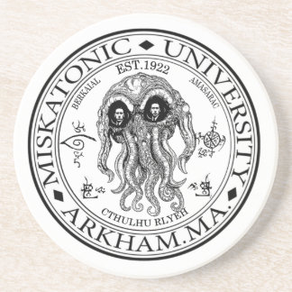 Miskatonic University CTHULHU HP LOVECRAFT Zandsteen Onderzetter