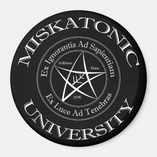 Miskatonic University Magnets Magneet (Voorkant)