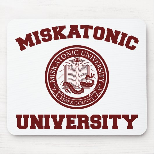 Miskatonic University Mousepad Muismat (Voorkant)
