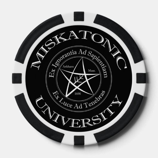 Miskatonic University Poker Chips (Voorkant)