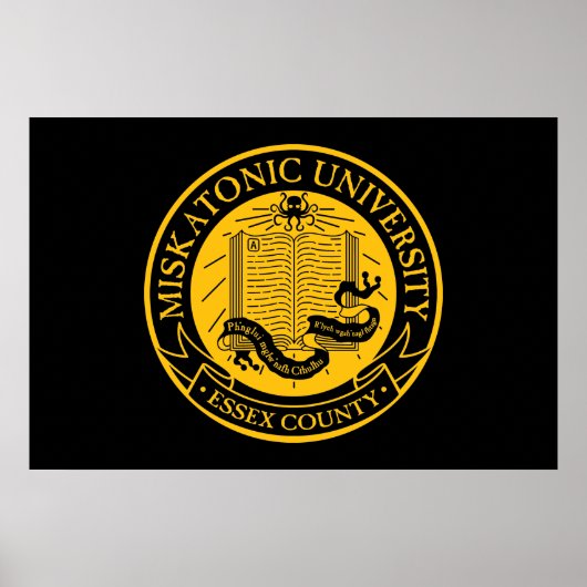 Miskatonic University Poster (Voorkant)