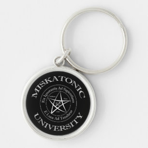 Miskatonic University Round Sleutelhanger