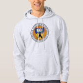 Miskatonic University Seal Hooded Sweatshirt (Voorkant)