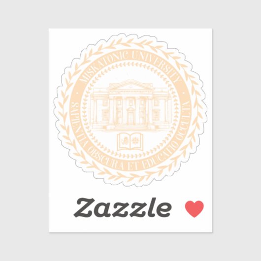 Miskatonic University Seal Sticker (Vel)