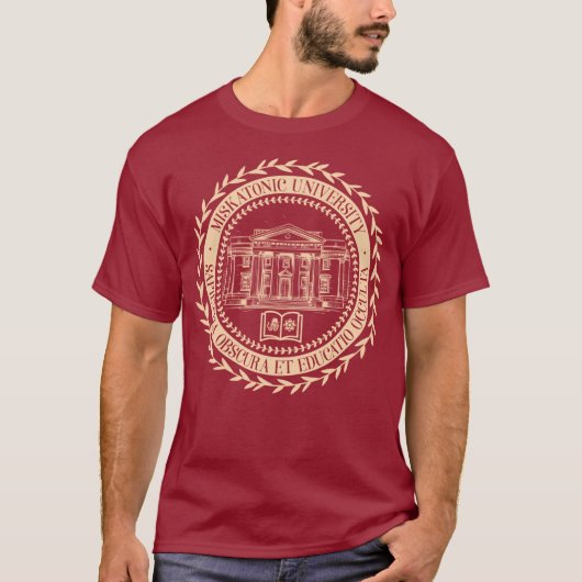 Miskatonic University Seal T-shirt (Voorkant)