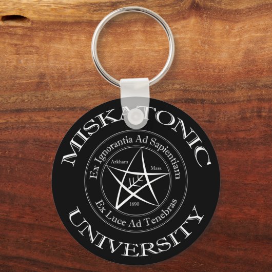 Miskatonic University Sleutelhanger (Voorkant)
