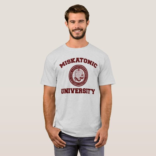 Miskatonic University T-Shirt (Voorkant volledig)