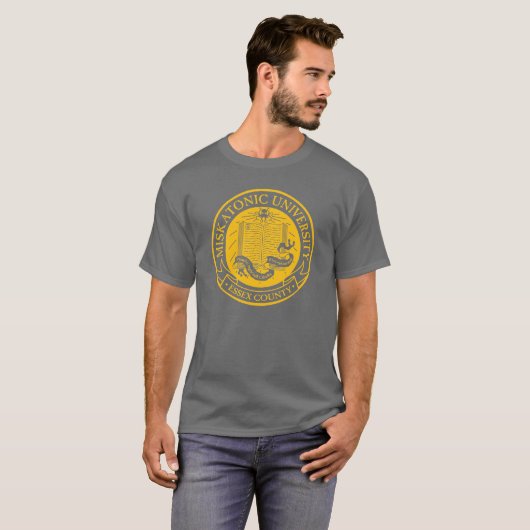 Miskatonic University T-Shirt (Voorkant volledig)