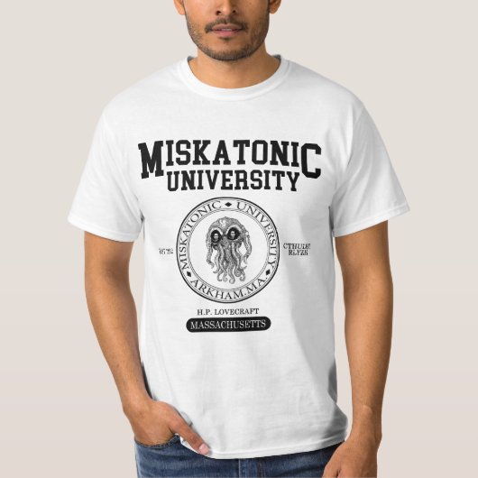 Miskatonic University T-Shirt (Voorkant)