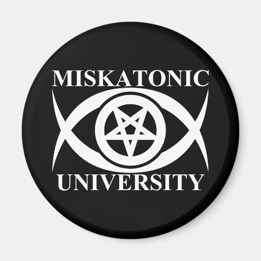MISKATONISCHE UNIVERSITEIT MAGNEET (Voorkant)