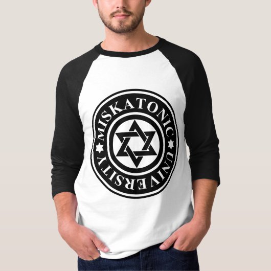 MISKATONISCHE UNIVERSITEIT T-SHIRT (Voorkant)